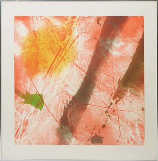 A. Liberman Alexander (Russian/American, 1912-1999), "Abstract," 1975, color lithograph, signed lower right and dated '75 in pencil, numbered lower le