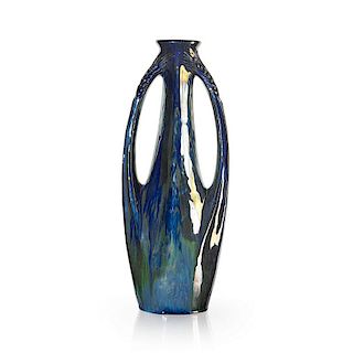 RAMBERVILLERS Tall two-handled vase
