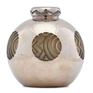 JEAN LUCE Fine Art Deco glass vase