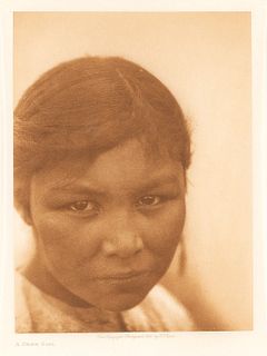 Edward S. Curtis, A Cree Girl, 1926