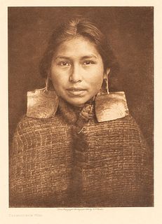 Edward S. Curtis, Tsawatenok Girl, 1914