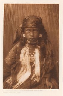 Edward S. Curtis, Young Kalispel Girl, 1910
