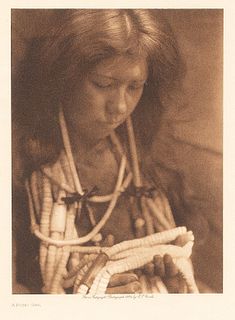 Edward S. Curtis, A Pomo Girl, 1924