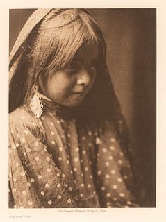 Edward S. Curtis, A Nambe Girl, 1905