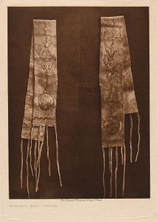 Edward S. Curtis, Maternity Belt - Apache, 1907