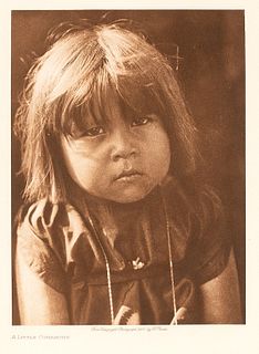 Edward S. Curtis, A Little Comanche, 1927