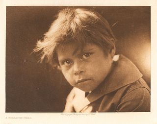 Edward S. Curtis, A Comanche Child, 1927