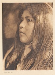 Edward S. Curtis, A Coast Pomo Girl, 1924