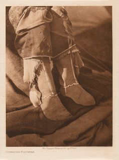 Edward S. Curtis, Comanche Footwear, 1927