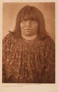 Edward S. Curtis, An Apache-Mojave Woman, 1907