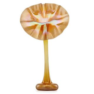TIFFANY STUDIOS Large gold Jack-in-the-Pulpit