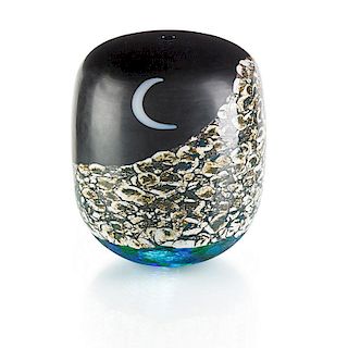 YOICHI OHIRA Notturno glass vase