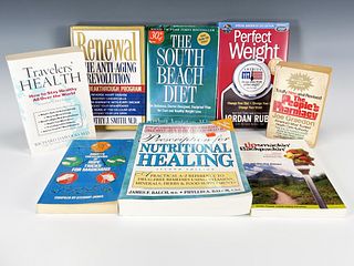 ASSORTED DIET LIFESTYLE BOOKS