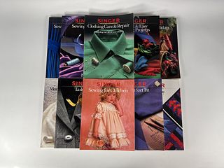 SINGER SEWING REFERENCE LIBRARY BOOK SET
