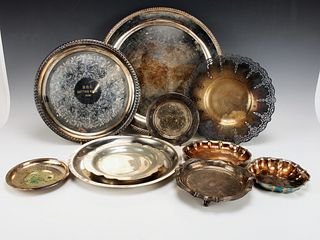 SILVERPLATE SERVING ITEMS