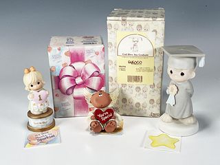 PRECIOUS MOMENTS FIGURES, SOME BOXES