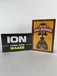 TWO SEALED FAMILY CARD GAMES