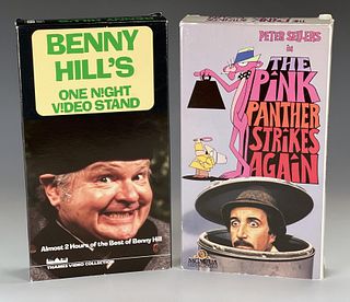 BENNY HILL AND PINK PANTHER VHS