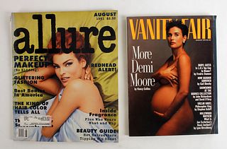 BEAUTY AND POP CULTURE MAGAZINES DEMI MOORE COVER