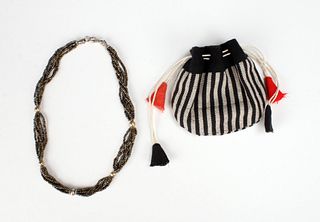 NUBIAN ROPE BEAD NECKLACE  