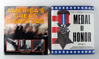 2 COFFEE TABLE BOOKS ON AMERICAN HISTORY