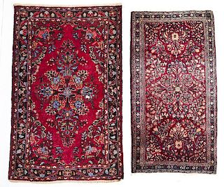 2 Persian Scatter Rugs