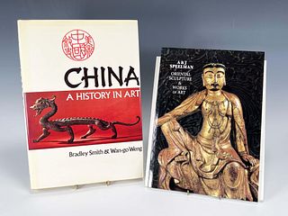CHINA, A HISTORY IN ART & ORIENTAL SCULPTURE & WORKS OF ART BOOKS