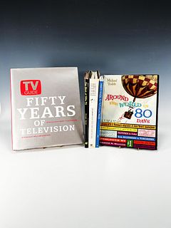 5 BOOKS ON VINTAGE TELEVISION & SHOWS