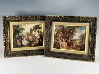 TWO COURTING SCENE PRINTS