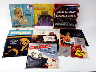 LOT OF VINTAGE BIG BAND & ORCHESTRAL RECORDS