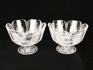 SHANNON CRYSTAL FOOTED BOWL IN BOX