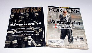 TWO 9/11 MAGAZINES COVERING 9/11/2001