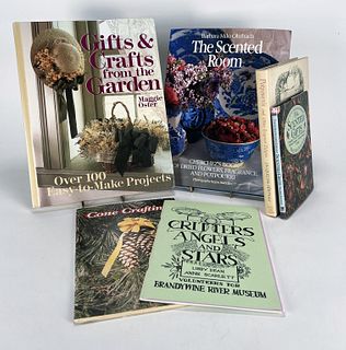 SIX BOOKS ON HOMEMADE CRAFTING AND GIFT MAKING