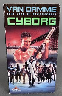 CYBORG 1989 VHS JEAN-CLAUDE VAN DAMME CULT FILM