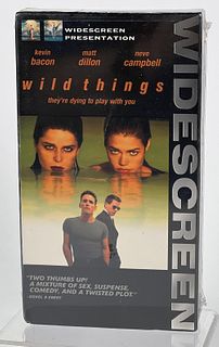 WILD THINGS 1998 SEALED VHS WIDE SCREEN EDITION