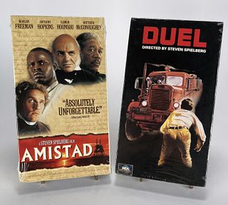 SEALED DUEL AND AMISTAD VHS STEVEN SPIELBERG