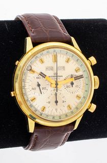 Wakmann Vintage Triple Calendar Chronograph Watch