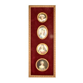 Antique French Miniature Paintings
