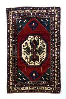 Antique Kazak Rug, 5'10" x 9'8" (1.78 x 2.95 M)