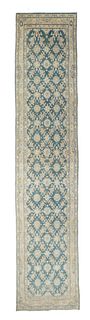 Antique Malayer Long Rug, 2'9" x 12'10" (0.84 x 3.91 M)