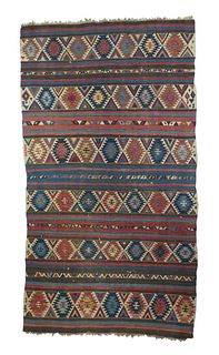 Antique Kilim Rug, 5'9" x 10'5" (1.75 x 3.18 M)