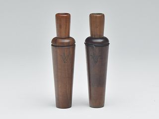 Two duck calls, Tom Turpin, Memphis, Tennessee.