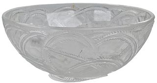 France Lalique Bird Crystal Bowl