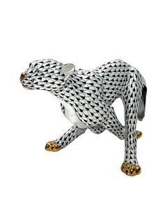 Herend Running Cheetah Figurine