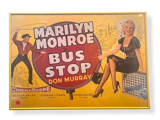 Marilyn Monroe Bus Stop Original Color Lithograph