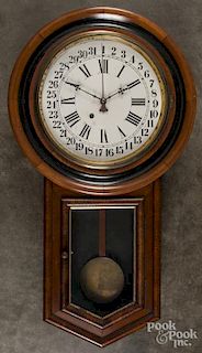 New Haven No. 1 regulator clock, 32 1/4'' h.