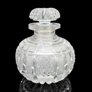 Vintage Pressed Glass Perfume Bottle