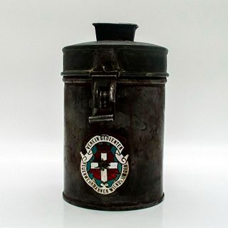 Vintage German Coin Collector Canister