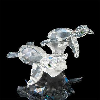 Swarovski Crystal Figurine, Baby Sea Turtles