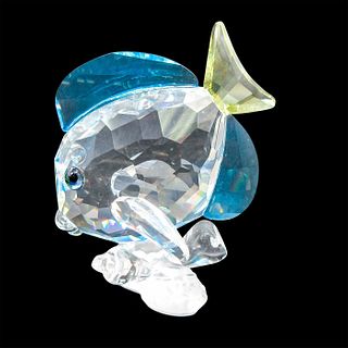 Swarovski Crystal Figurine, Blue Tang Fish